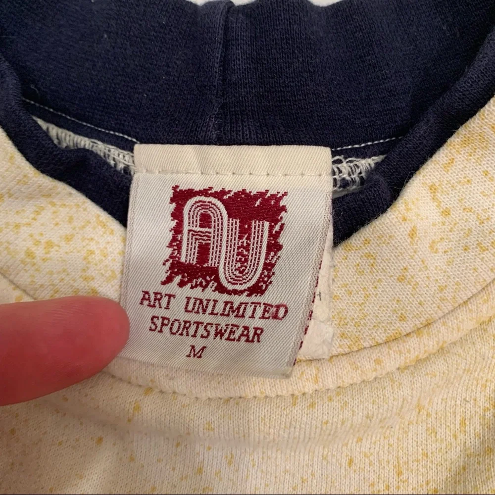 Vintage 90s art unlimited civil war all over print sweatshirt made in USA - Picture 7 of 9